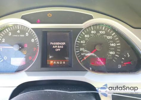 2008 Audi A6 3.2 from USA, damaged, VIN WAUDH74F78N179439